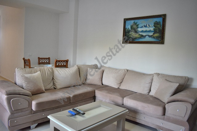 Two bedroom apartment for rent at Kodra e Diellit 1 Residence in Tirana, Albania.
The apartment is 